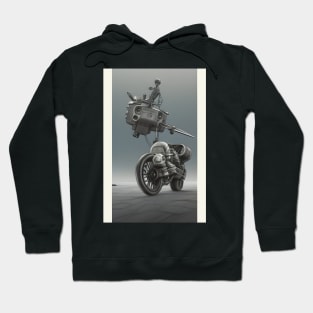 Moto chopper from the future №0001 Hoodie